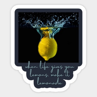 lemonade Sticker